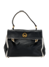Muse 2, &pound;395, Handbags, Black, Leather, Front view